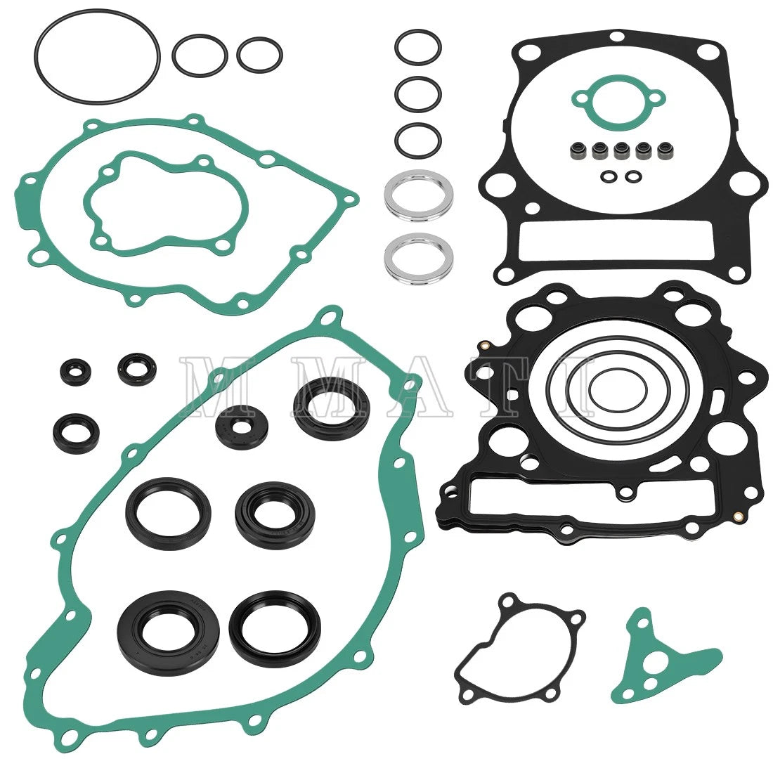 Complete Gasket Set & Oil Seal Kit for Yamaha Rhino Grizzly 660 (2002–2008)