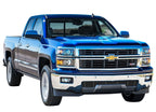 Lower Bumper Grille for Chevy Silverado 1500 (2014-2015) Black Billet