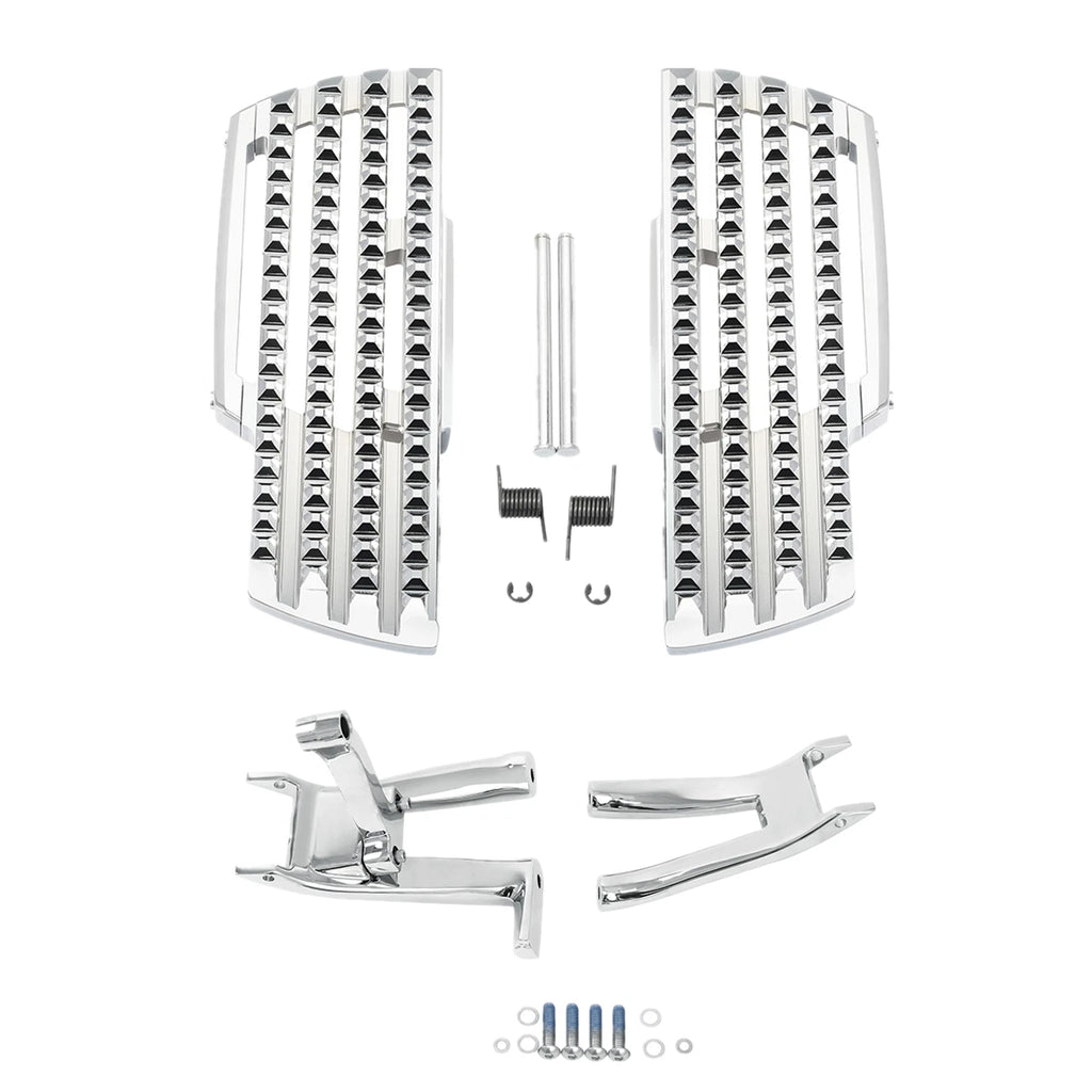 Driver Footboard Floorboard & Bracket for Harley Softail FLDE FLHC FLSL (2018–2025)