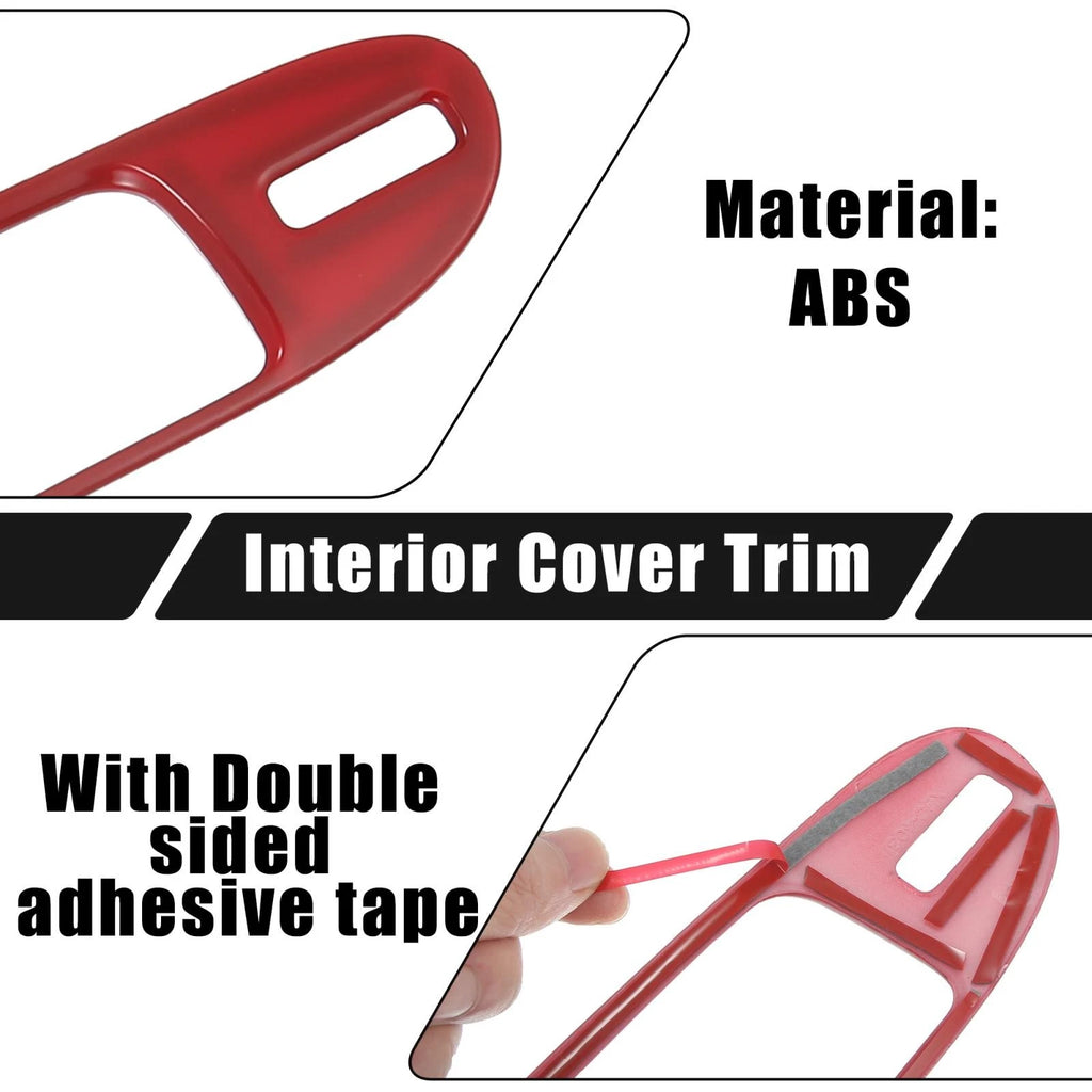 Red Center Air Conditioner Outlet Vent Trim Cover for Chevrolet Camaro (2010–2015)