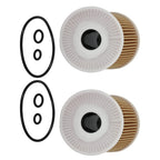 2X Oil Filter for Volkswagen Passat 2.0L I4 Diesel (2012-2014)