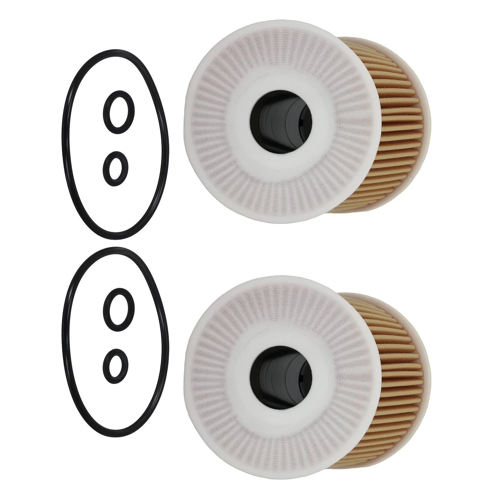 2X Oil Filter for Volkswagen Passat 2.0L I4 Diesel (2012-2014)