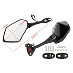 LED Mirrors w/Turn Signal Indicator for Suzuki RF600R RF900R TL1000S/R (1993–2001)