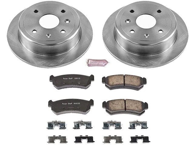 Rear Brake Pad and Rotor Kit for Suzuki Forenza (2004–2006) CD295GS