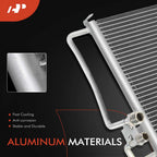 A/C Condenser with Bracket for Buick LeSabre, Park Avenue, Oldsmobile 88, 98