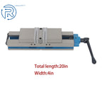 4" Double Lock CNC Precision Vise for Machine Work (20" Overall Length)