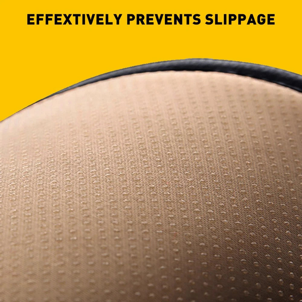 Beige Leather Seat Cover for Universal Fit Front Seats