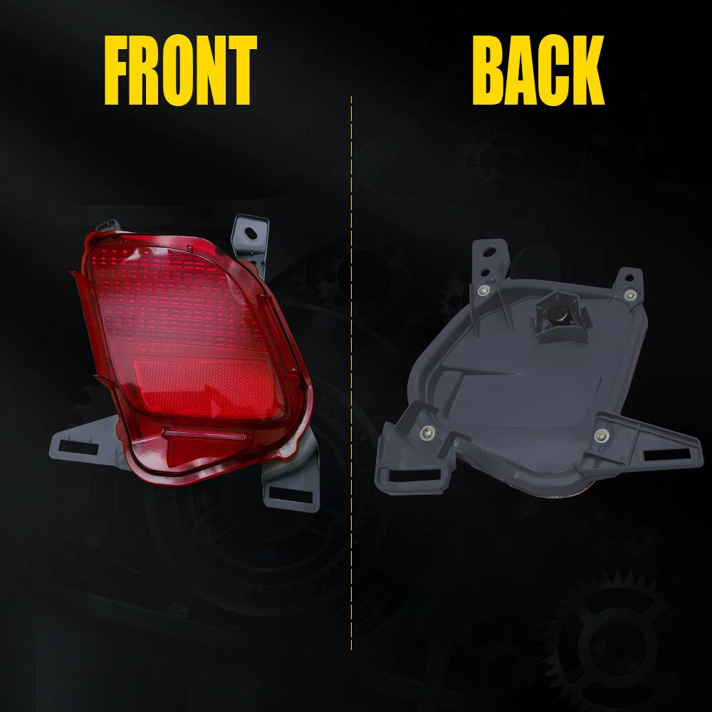 Rear Bumper Reflector Lamp Case for Toyota Highlander (2014–2019)