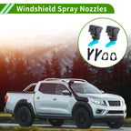 Windshield Washer Nozzle Set of 2 with Y Hose Connector for Lincoln (2007–2010)