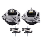 Set of 4 Motor Mounts for BMW X3 X4 xDrive (2013–2018)