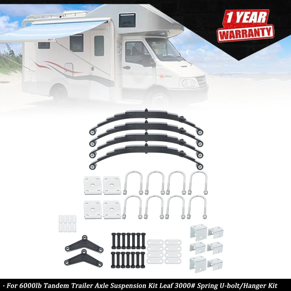Tandem Trailer Axle Suspension Kit for Trailer (6000lb)