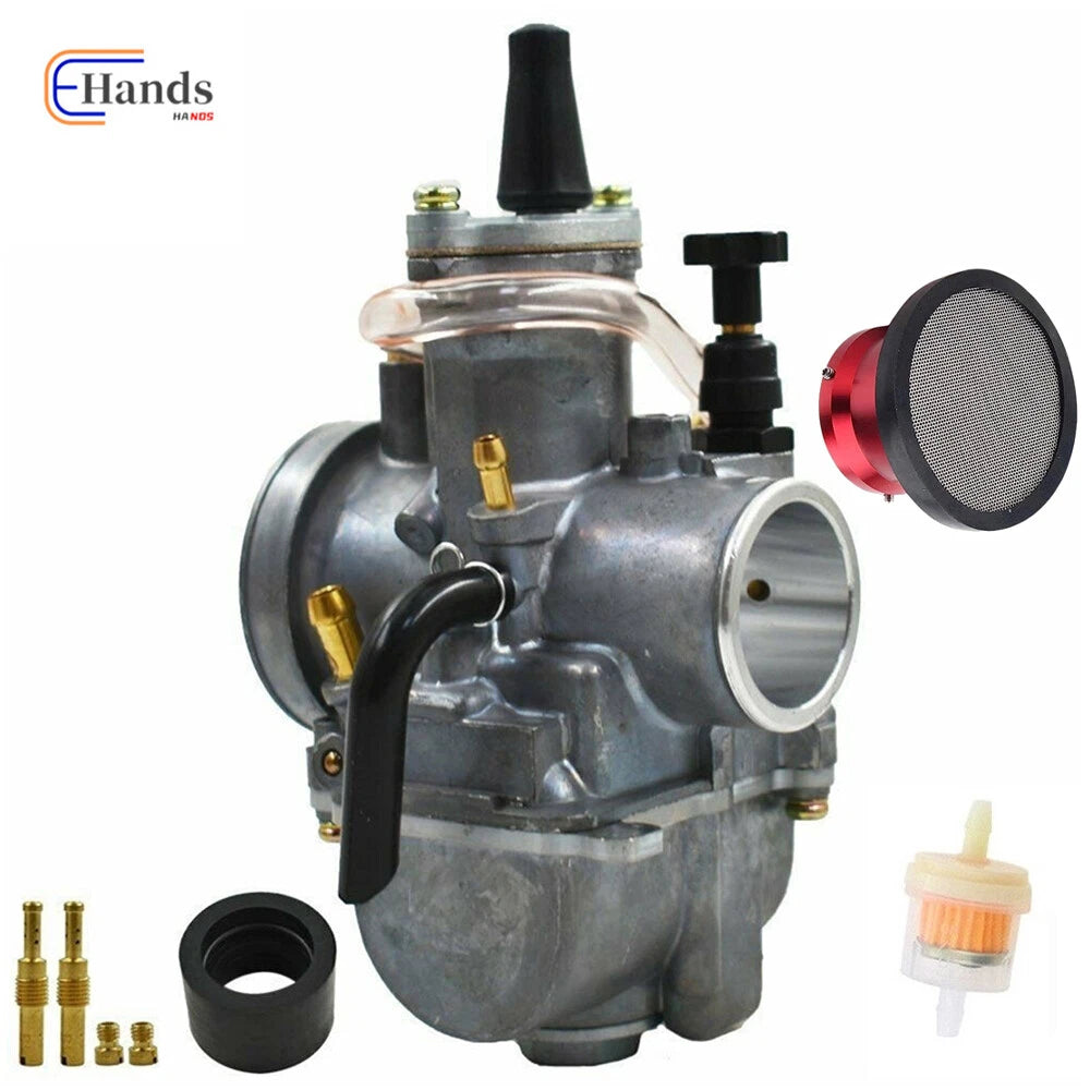 Carburetor & Air Filter for Yamaha YFZ350 (1987–2006) & Honda CR80 CR125