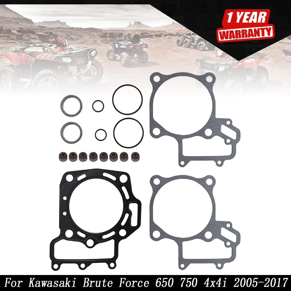 Top End Head Gasket Kit for Kawasaki Prairie 650 (2002–2003)