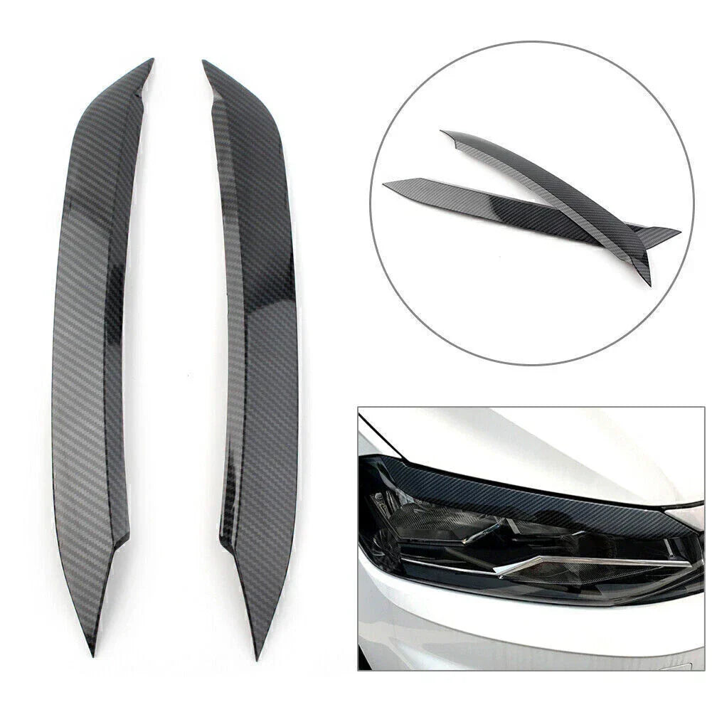 Headlight Eyebrow Trim Cover for VW Polo (2019)