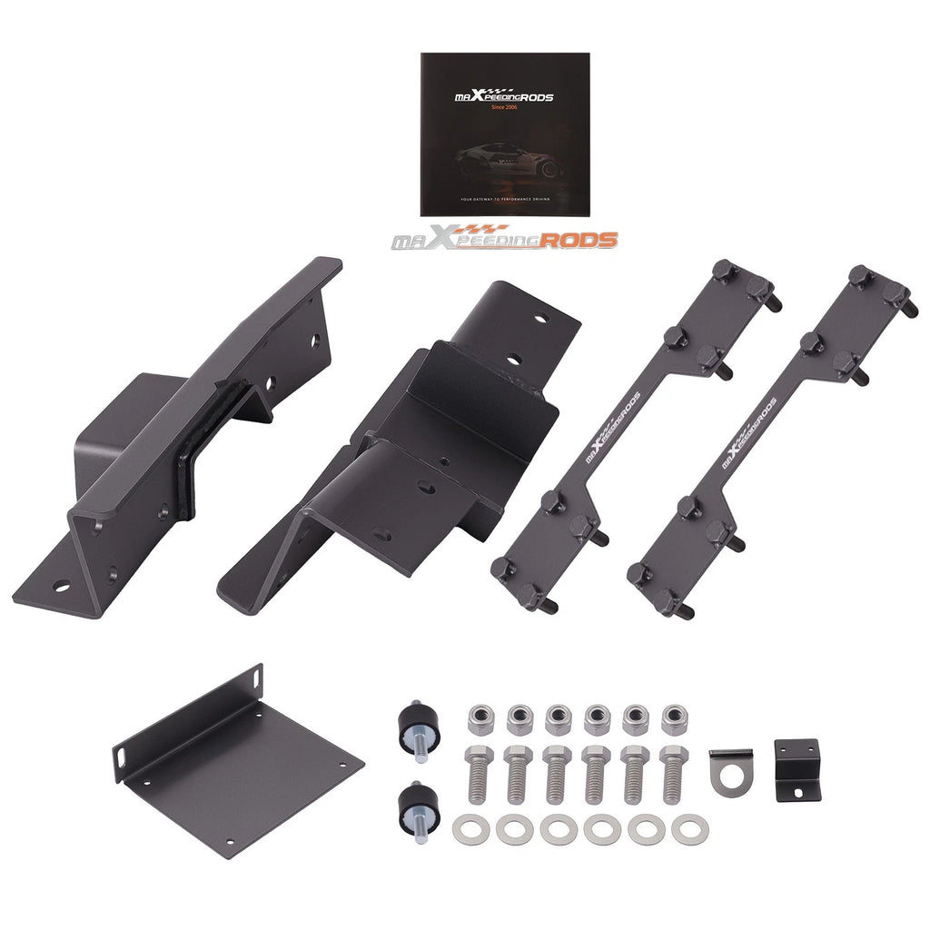 C-notch Lowering Kit for Dodge Ram 1500 (2002–2008) Powder Coated Steel