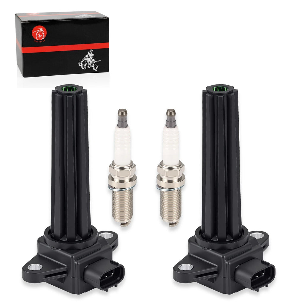 2X Ignition Stick Coils w/ Spark Plug for Yamaha FL F 115-250