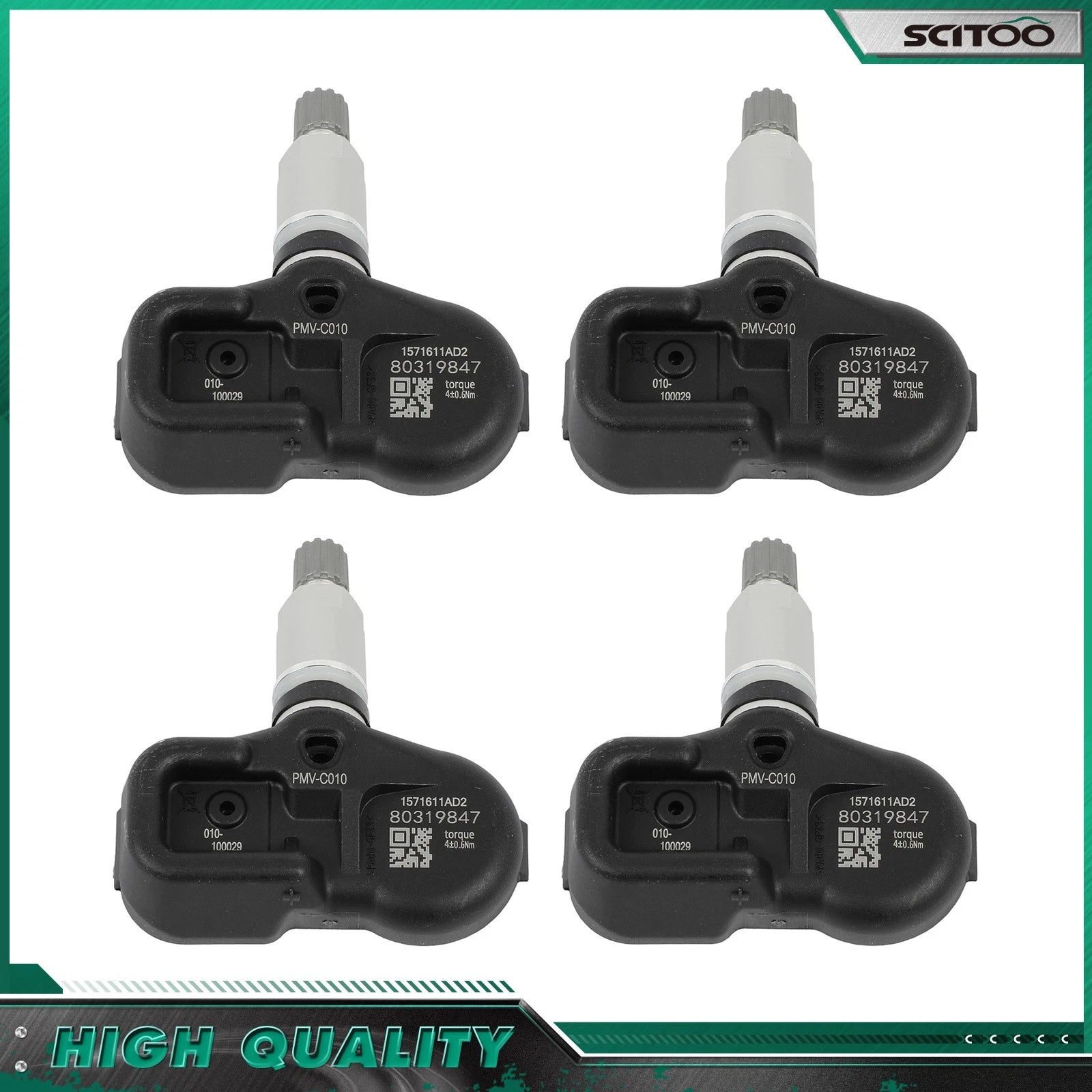 4X Tire Pressure Sensor TPMS 42607-06020 PMVC010 for Toyota Prius Camry RAV4