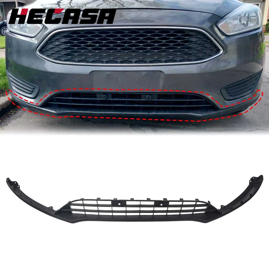 Front Bumper Lower Valance Panel Grill for Ford Focus (2015–2018) F1EZ17626A