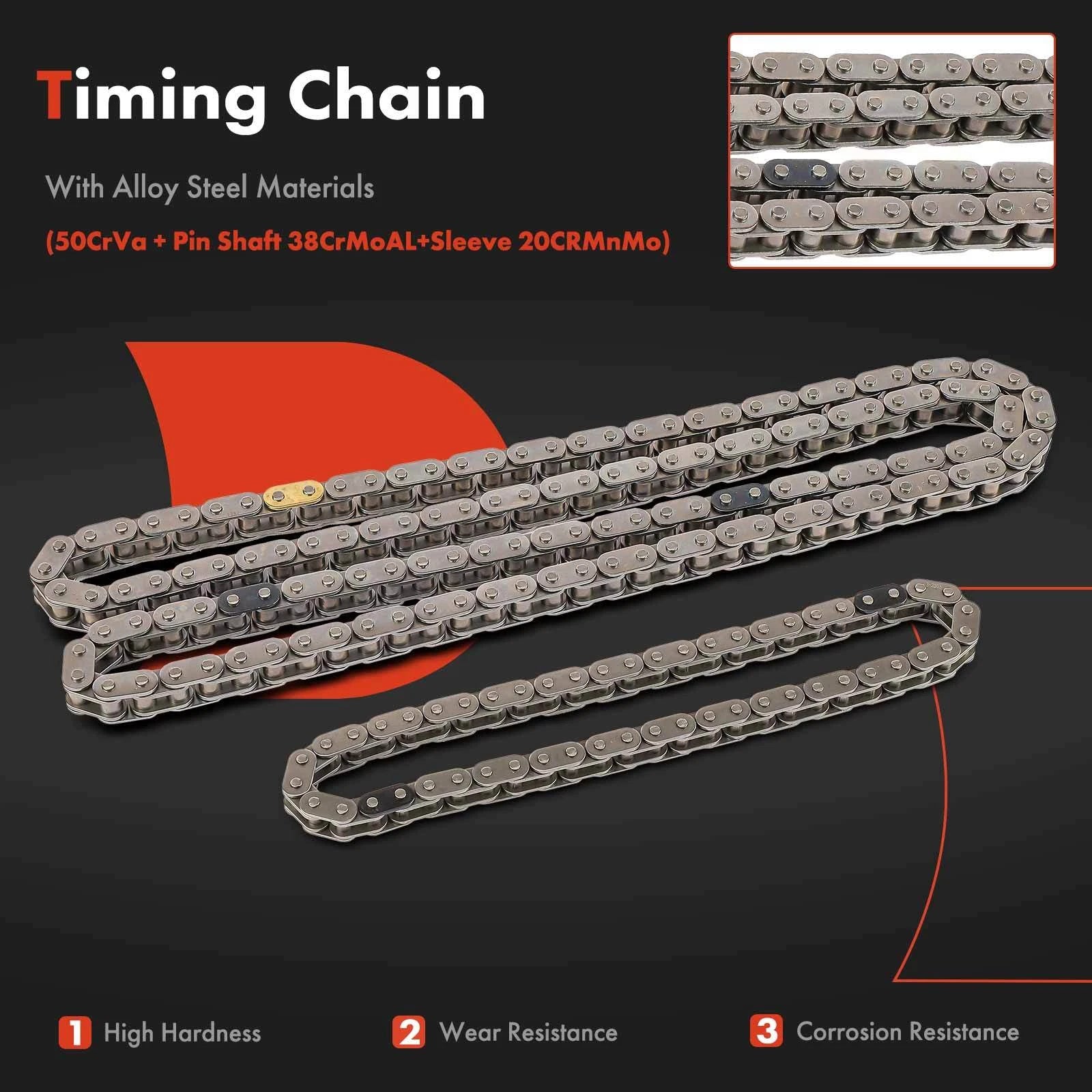 Timing Chain Kit for Toyota Corolla and Corolla iM (2014-2018)