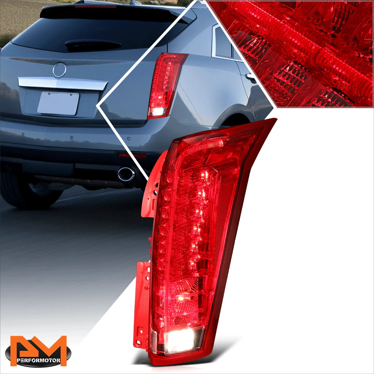 LED Tail Brake Light for Cadillac SRX (2010–2016) Right Side OE Style