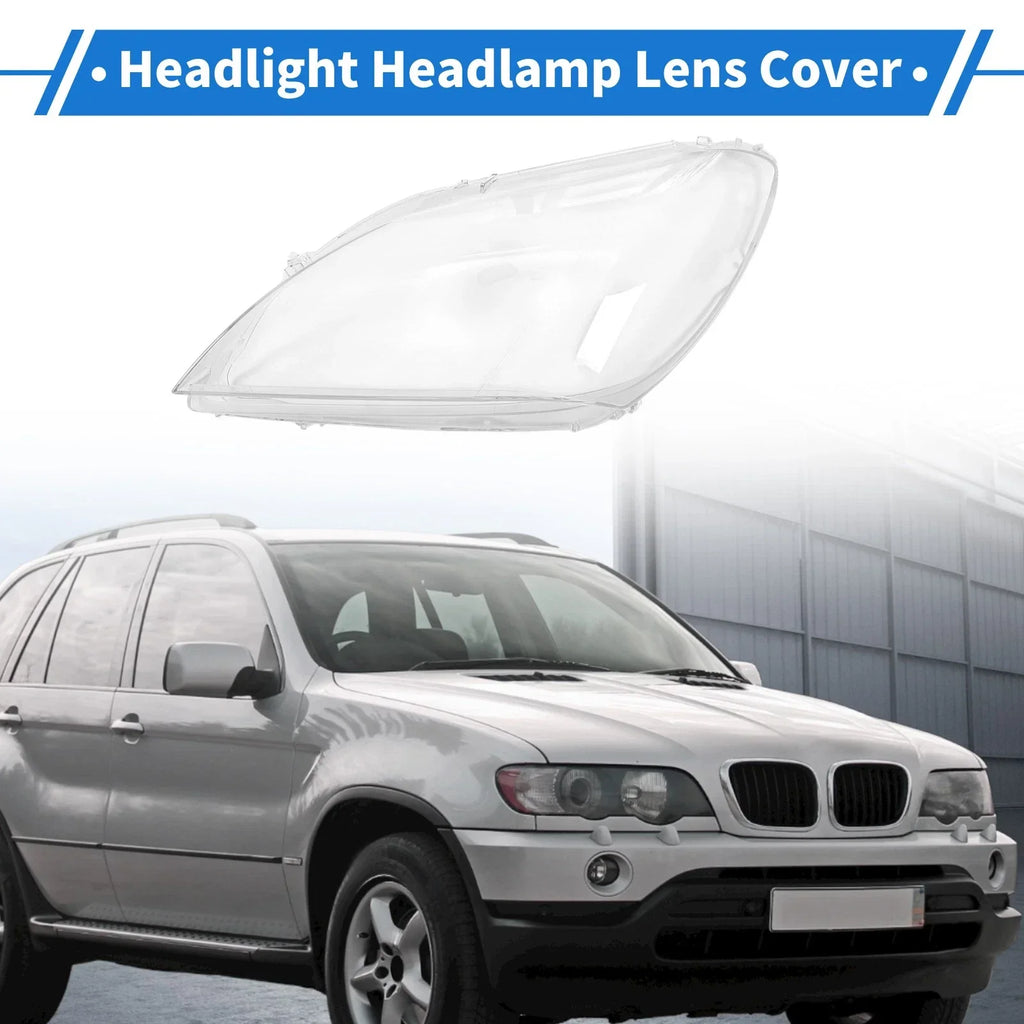1x Front Left Headlight Lens Cover PC Clear for BMW 6 Series M6 F06 (2010-2015)