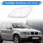 1x Front Left Headlight Lens Cover PC Clear for BMW 6 Series M6 F06 (2010-2015)