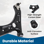 Front Lower Control Arms w/ Ball Joint for Hyundai Elantra Kona Forte (2017–2023)
