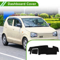 Dashboard Cover for Suzuki Spacia Gear MK53S (2017–Current) Black Flannel