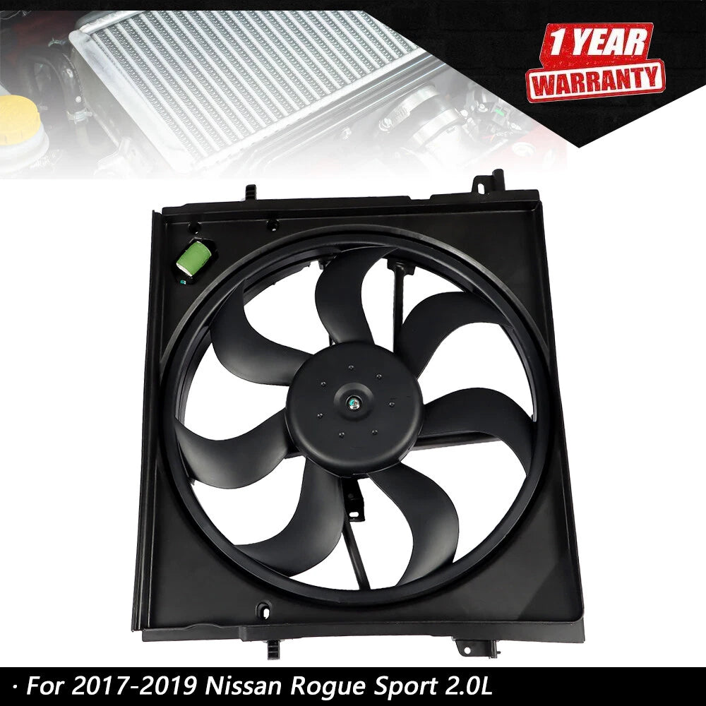 Radiator Cooling Fan Assembly for Nissan Rogue Sport (2017–2019)