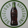 Vintage Coca Cola Tin Metal Sign 1071