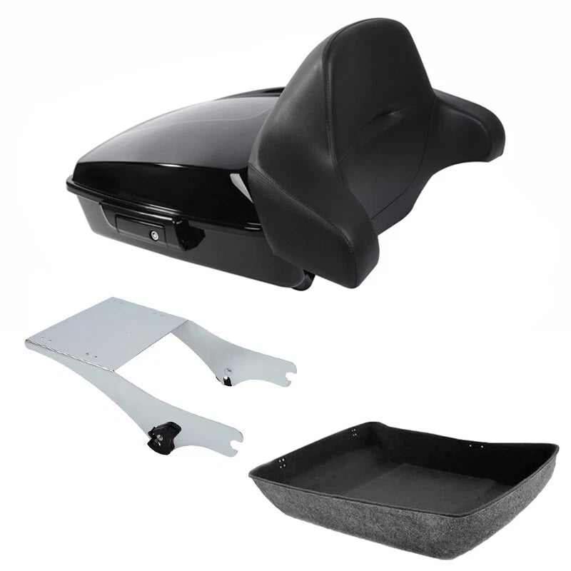Chopped Trunk Backrest Mount for Harley Touring Road King (1997–2008)