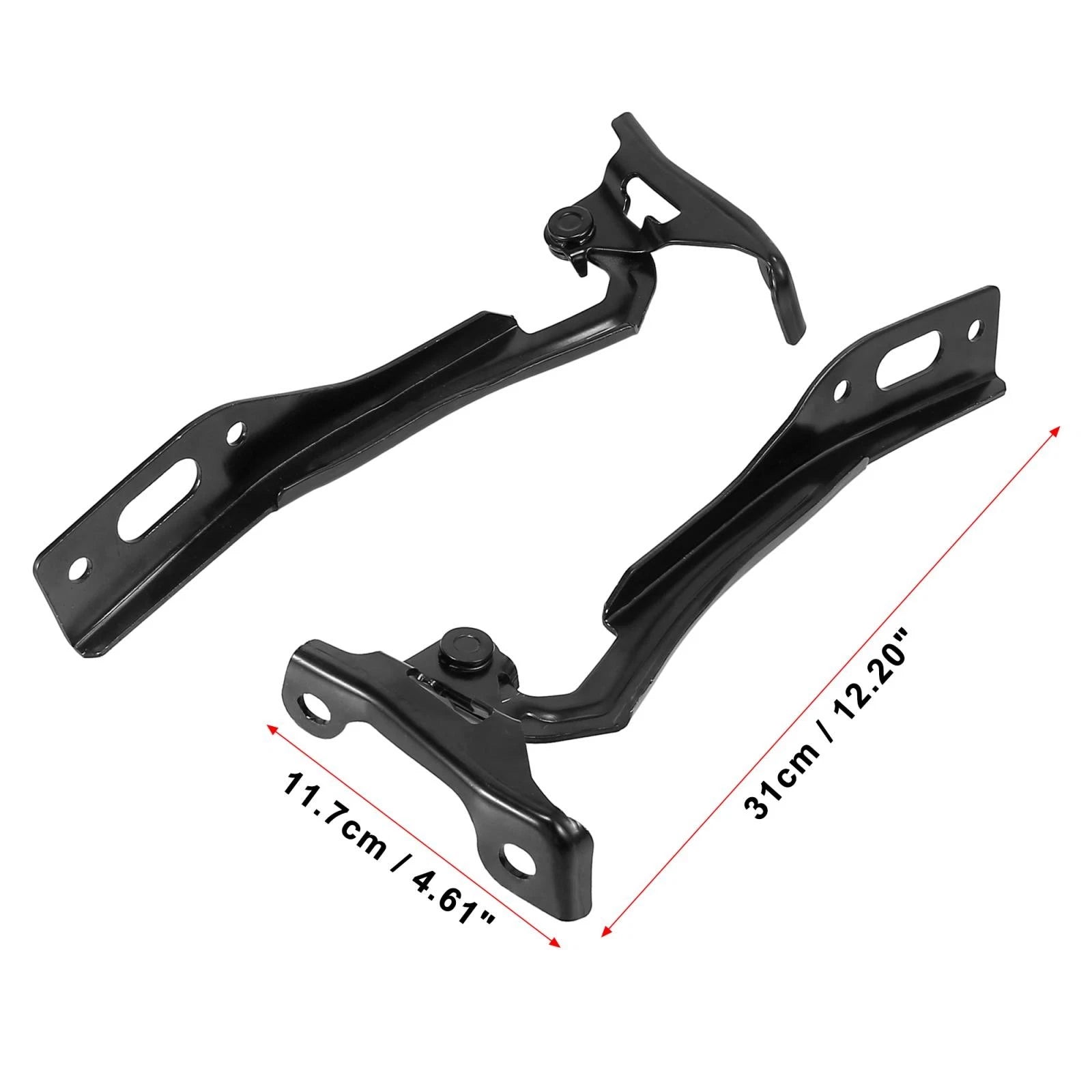Pair Hood Hinges for Honda Civic (2012–2015) HO1236127 HO1236128