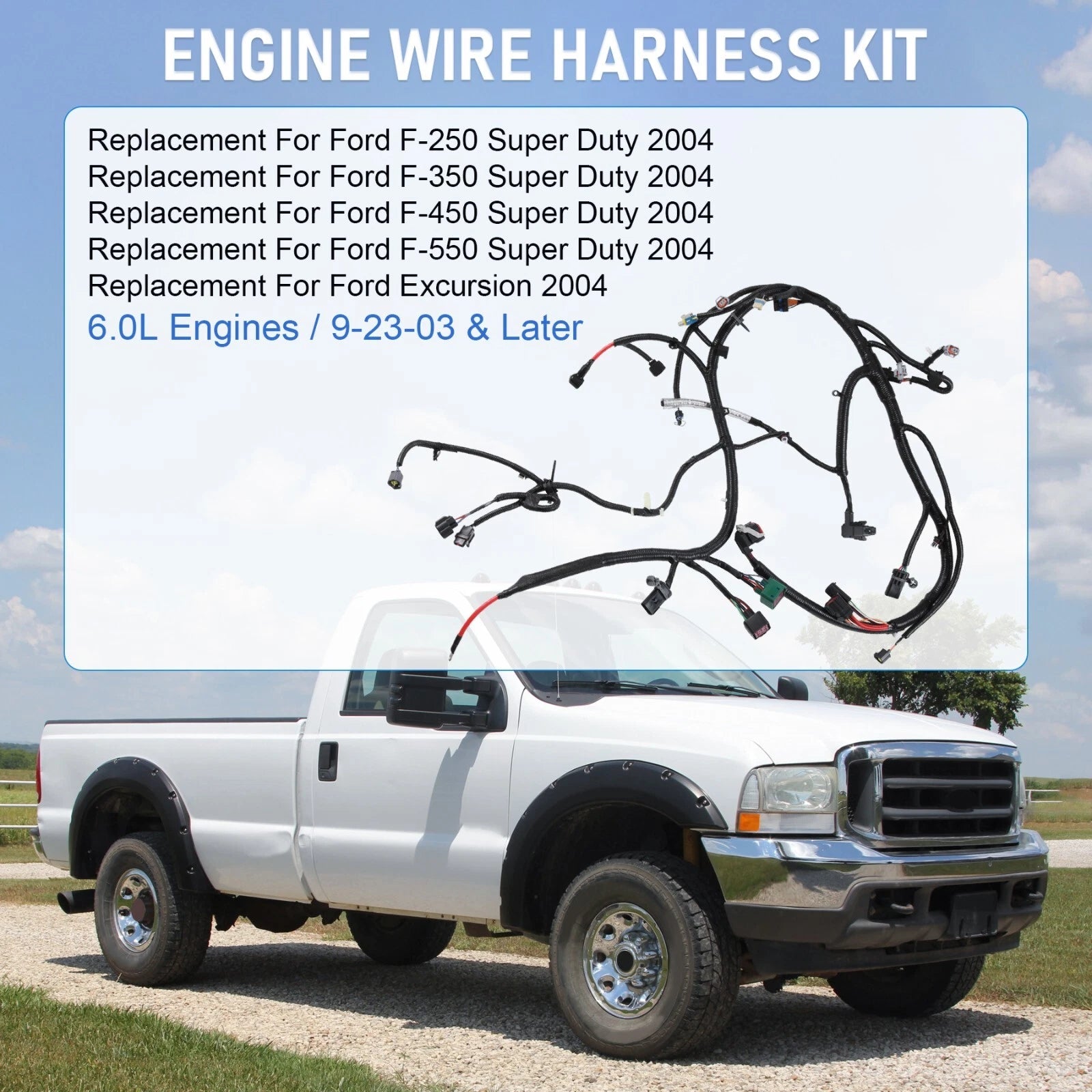 Engine Wiring Harness for Ford Super Duty 6.0L V8 (2003-2007)