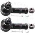 2X Front Outer Tie Rod Ends for Ford Escort (1991–2002) & Mercury Tracer (1991–1999)