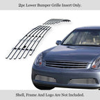 Bumper Billet Grille Insert for Infiniti G35 Sedan (2005-2006)