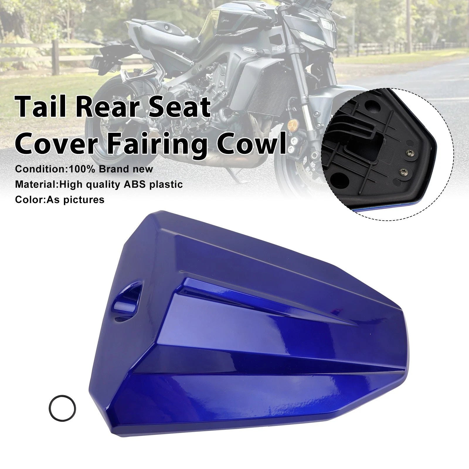 Tail Rear Seat Cover Fairing Cowl for Yamaha MT-09 / SP (2024–2026) Blue