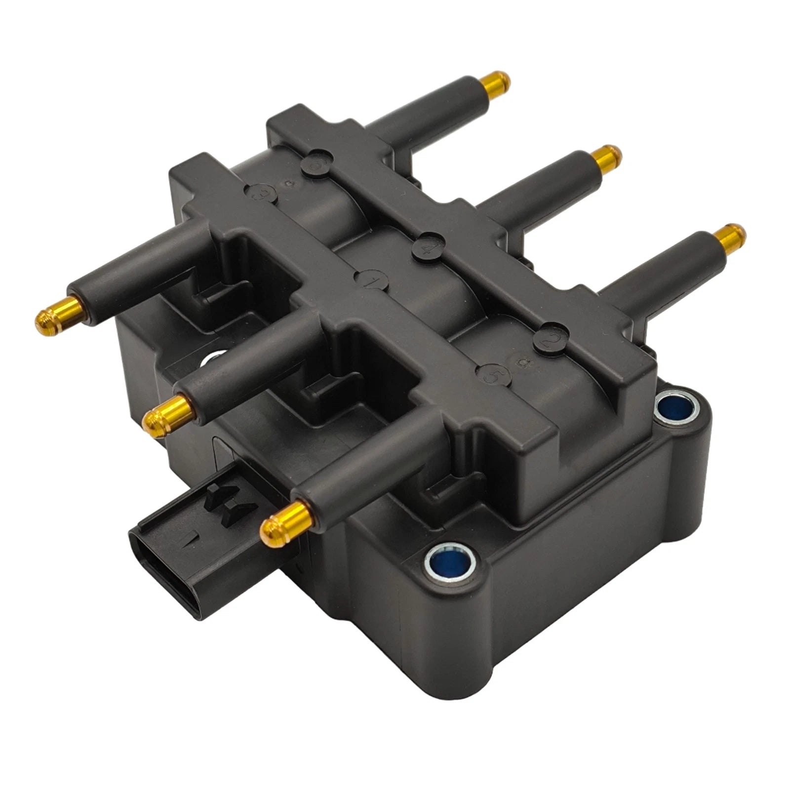 Ignition Coil + 6X Iridium Spark Plug for Chrysler Voyager 2001–2010 3.3L V6