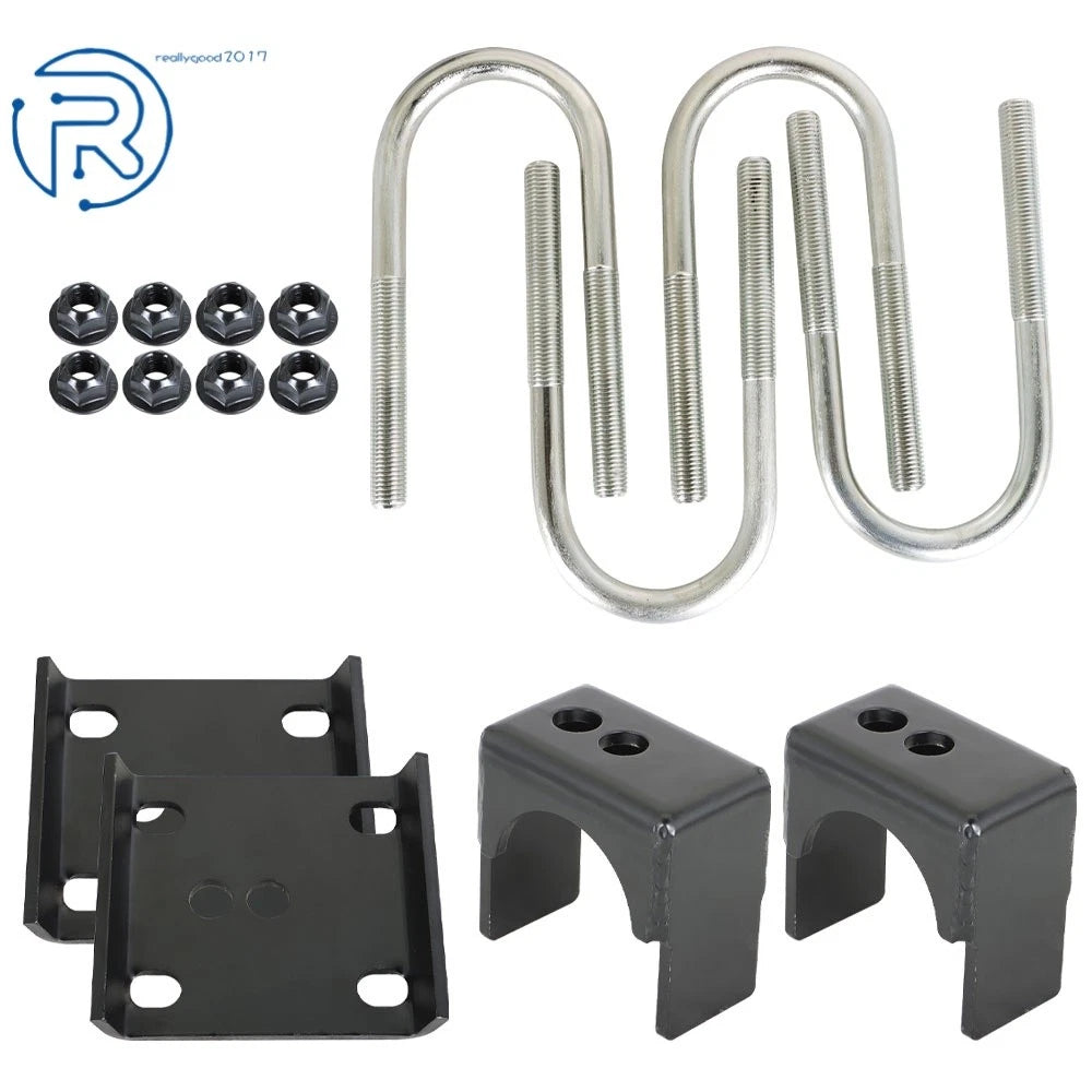 Set of 4 Rear Axle Flip Kit for Chevy C10 GMC 1/2 Ton Truck (1973–1987) 5" Drop
