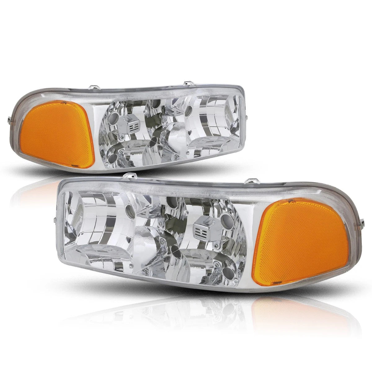 LED Headlight with Clear Corner for Honda Civic 2/3-Dr (1992–1995)