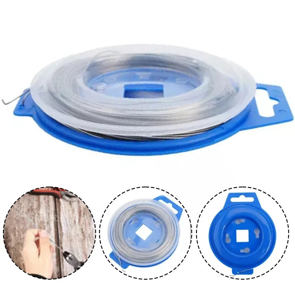 Heavy Duty 304 Stainless Steel Safety Wire 25ft Roll for Various Applications