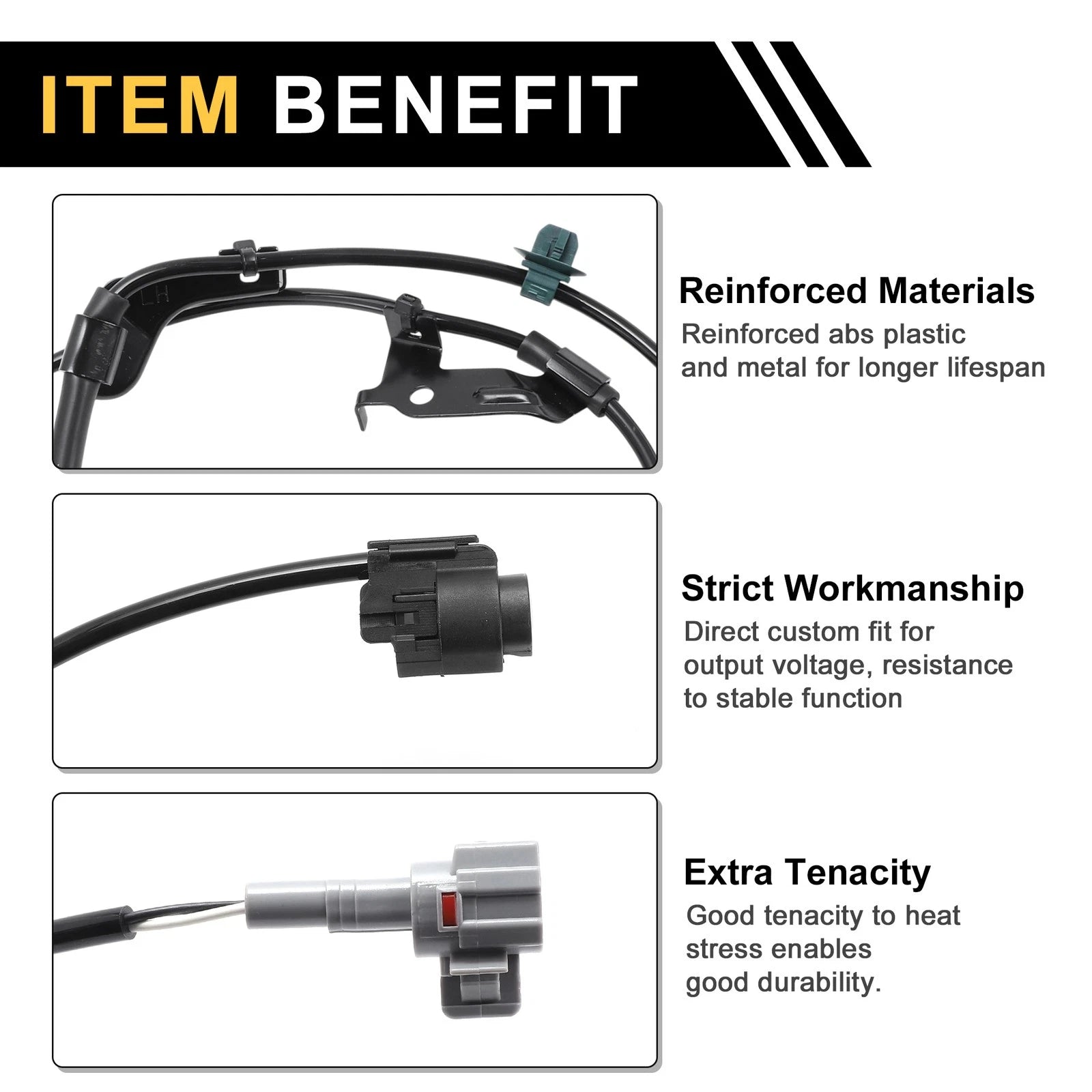 ABS Wheel Speed Sensor No. 8951604130/1P3787 for Toyota Tacoma (2016–2019) Front Right