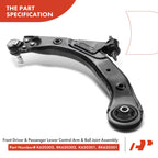 2X Front Lower Control Arm with Ball Joint for Chevrolet Cobalt (2005-2010)