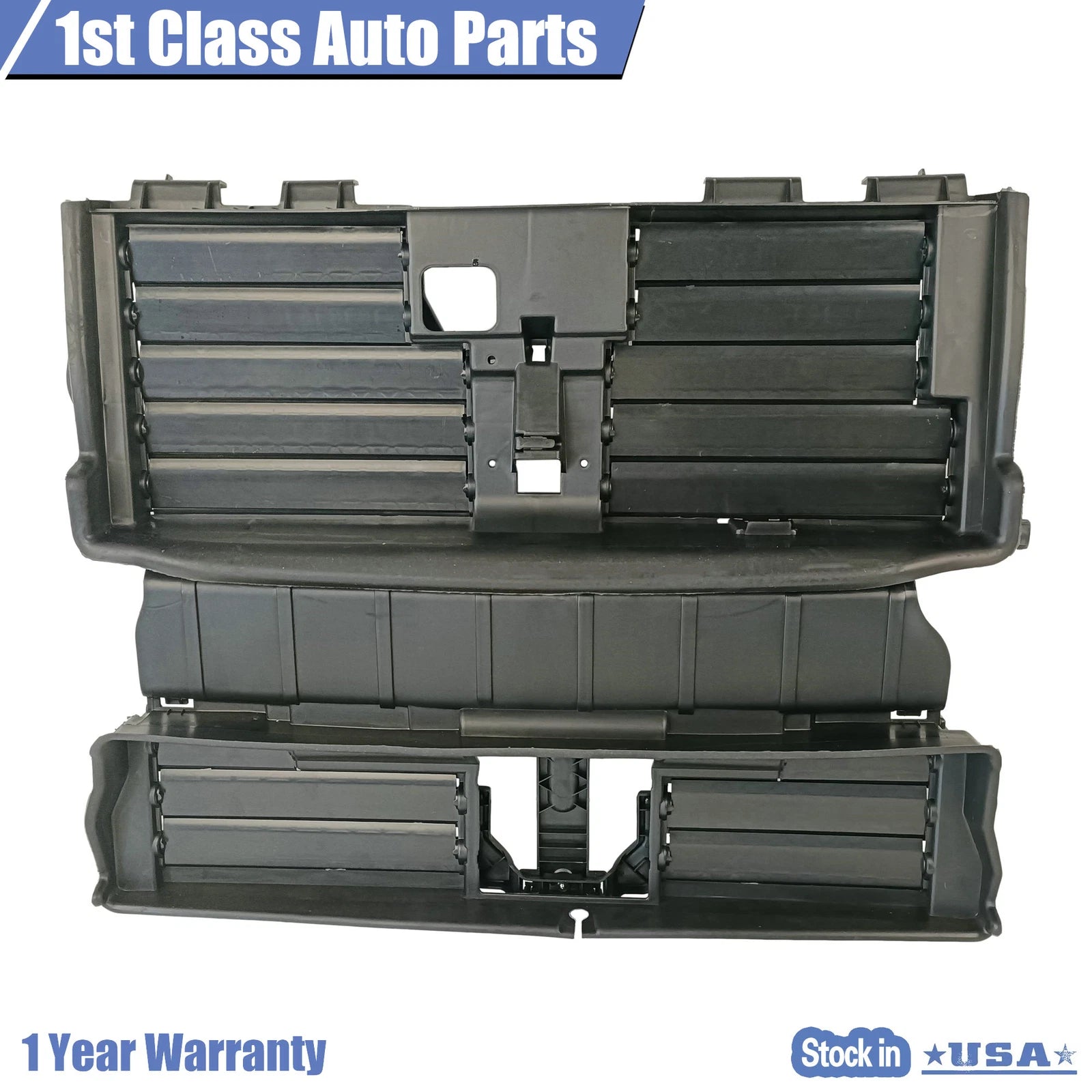 Front Radiator Shutter Assembly for Ford Edge (2019–2021) W/O Actuator 2.0L 2.7L