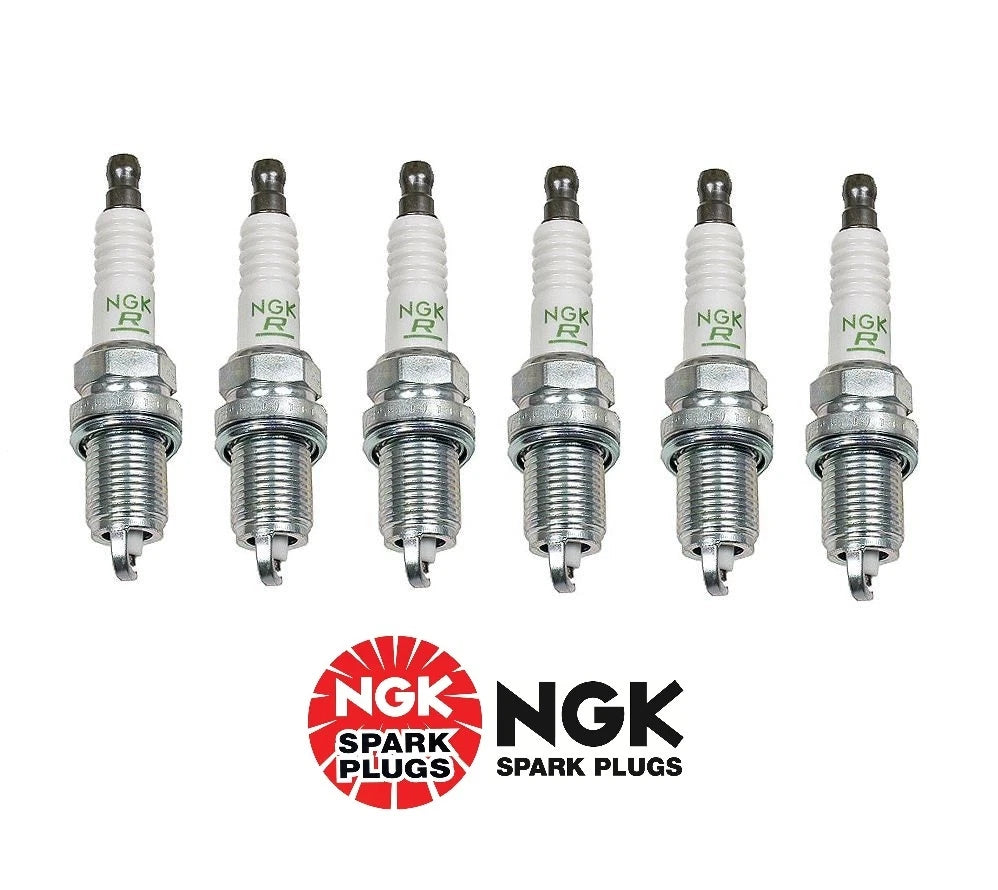 Set of 6 NGK V-Power Spark Plugs for Honda Acura (ZFR5F-11)