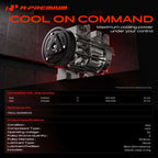 A/C Compressor with Clutch for Jeep Wrangler Gladiator (2020-2023)