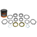 2 x Front Wheel Bearing + Seal Kits + Grease for Landcruiser 70 Series (1984–2012)
