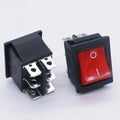 Rocker Switch with Red Neon Lamp for Universal Applications (AC 250V/125V)