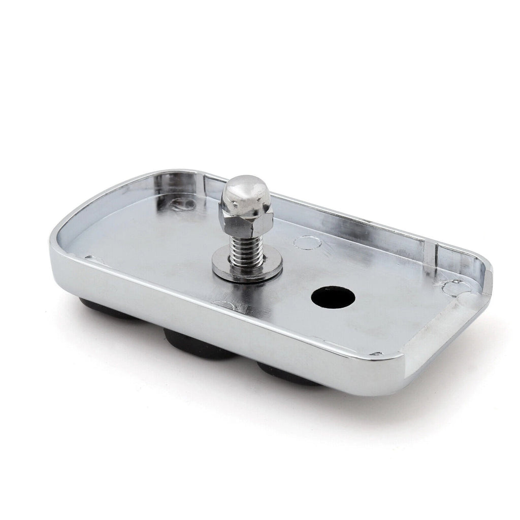 Brake Pedal Pad for Harley Electra Glide, Street Glide, Road King (1980–2015) Chrome