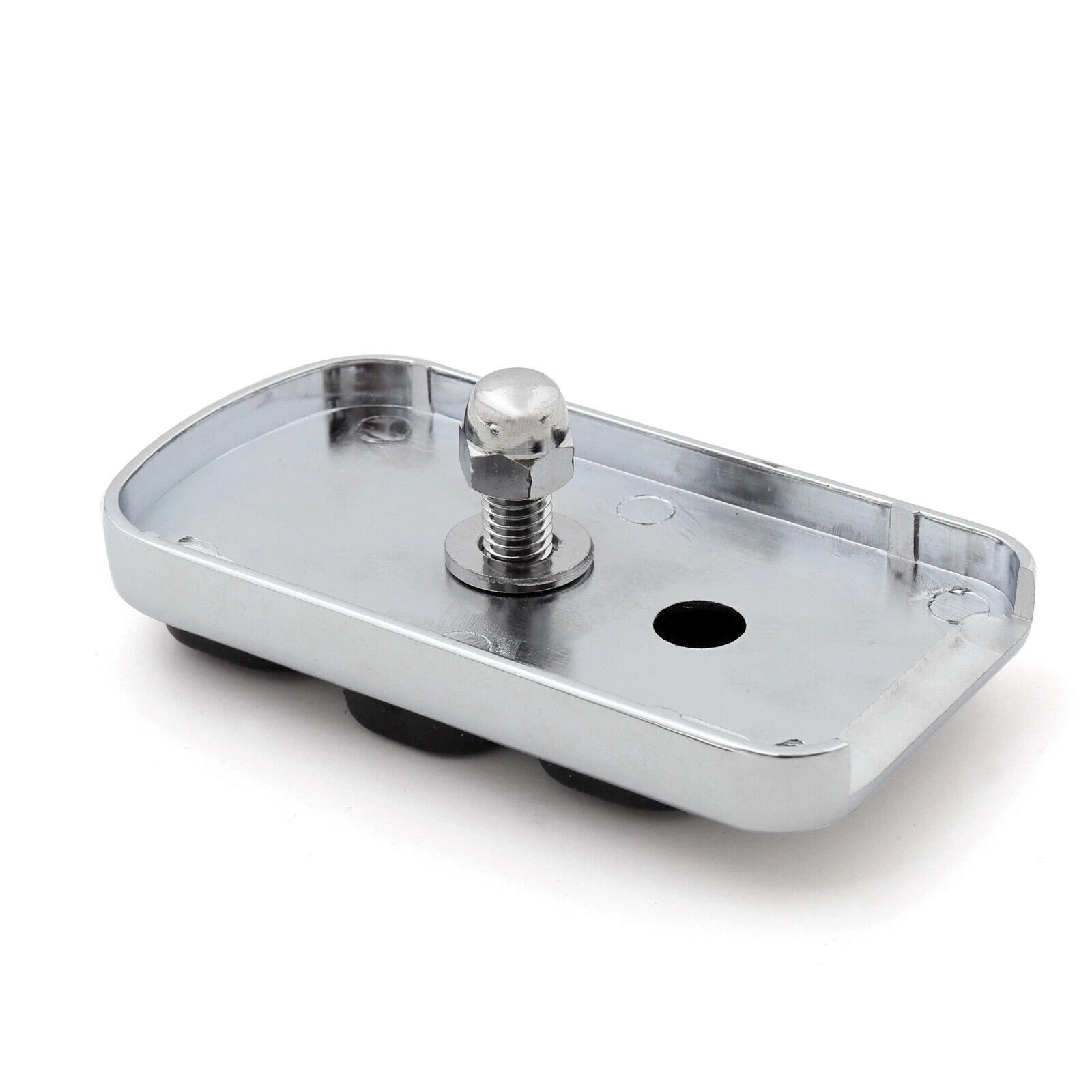 Brake Pedal Pad for Harley Electra Glide, Street Glide, Road King (1980–2015) Chrome