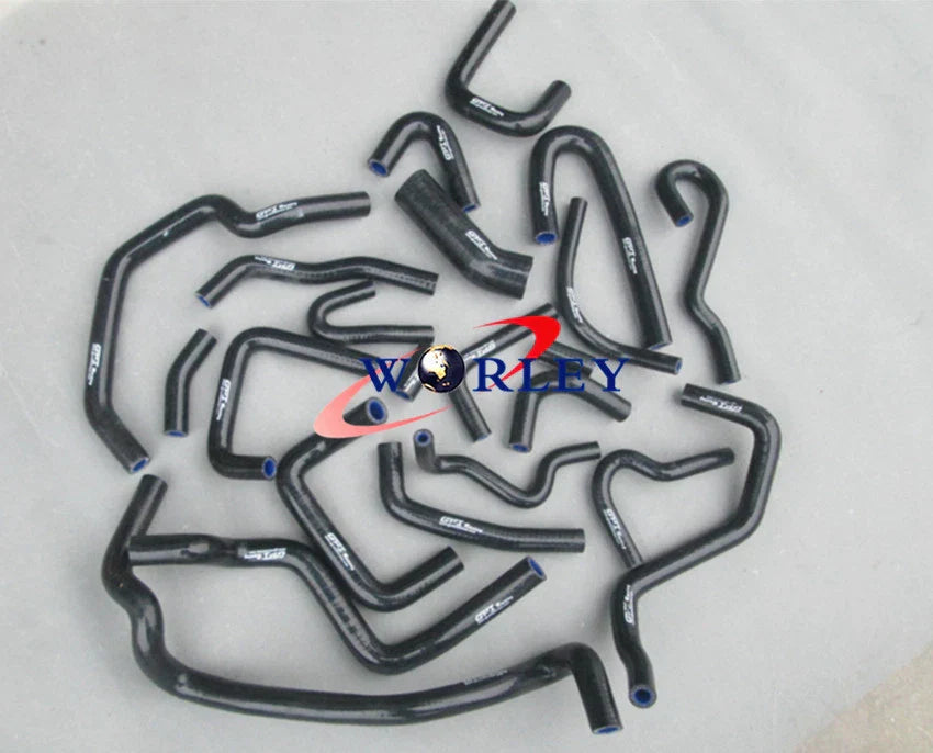 Blue Silicone Radiator Hose for Nissan Silvia CA18DET 180SX 200SX S13 (1989-1994)